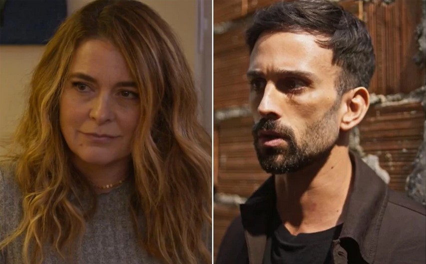 Filipa (Cláudia Abreu) e Deco (José Maria Brion) em Dona de Mim (Foto: Reprodução / Globo)