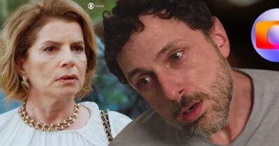 Odete e Leonardo em Vale Tudo (Foto: Reprodução / Globo / Montagem TV Foco)