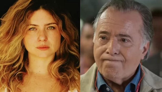 Olívia (Andrezza Abreu) e Abel (Tony Ramos) em Dona de Mim (Foto: Reprodução / Globo)
