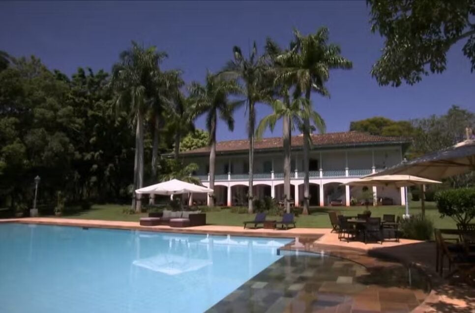 Ana Maria Braga mostra detalhes da fazenda de 376 hectares no interior de SP — Foto: Reprodução/TV Globo