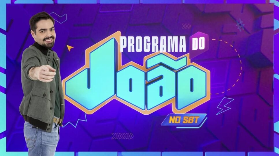 Programa do João no SBT (Foto: Divulgação)