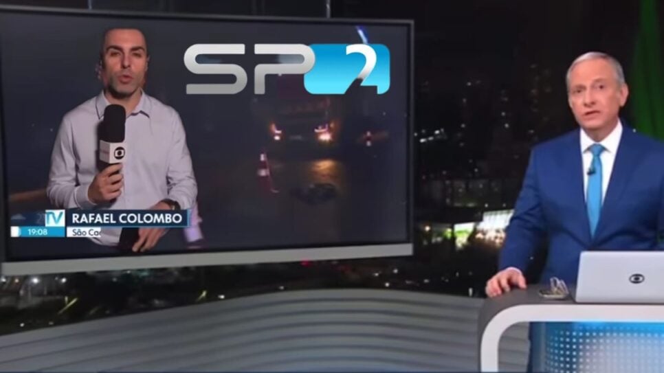 Rafael Colombo, do SP2, está cotado pela Globo para lugar de Daniela Lima, no "Conexão GloboNews", segundo colunista (Foto: Reprodução/ Globo)