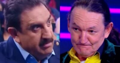Ratinho joga Marquito no chão ao vivo, quebra mesa e surpreende público (Foto: Reprodução/ SBT/ Montagem)