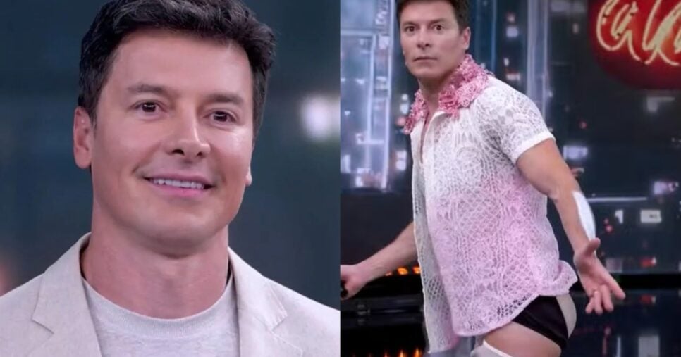 Rodrigo Faro na TV Globo (Foto: Reprodução/Montagem TV Foco)