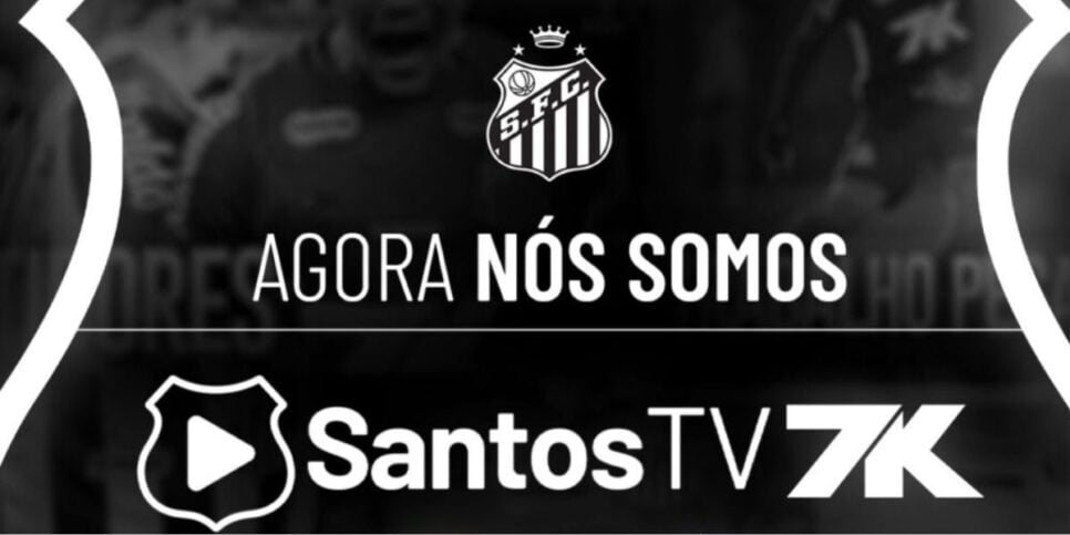 Santos anunciou a nova parceria com a 7K (Reprodução: Youtube)