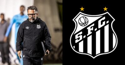Cleber Xavier perde craque no Santos - Montagem/TV FOCO