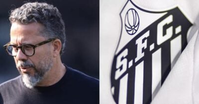 Após demissão de Cléber, saída de craque é exigida no Santos - Montagem/TV FOCO