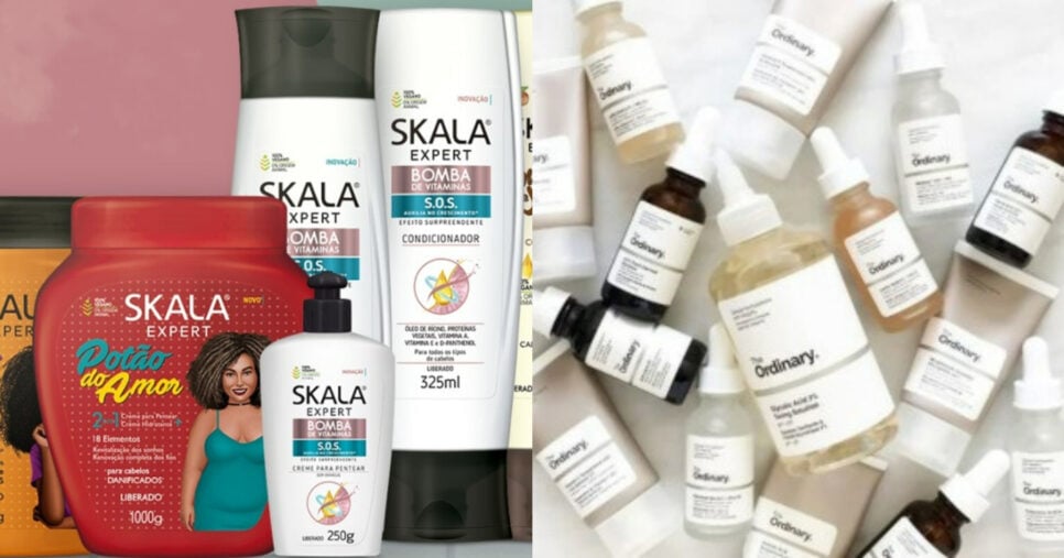 Skala e The Ordinary (Foto: Reprodução/Montagem TV Foco)