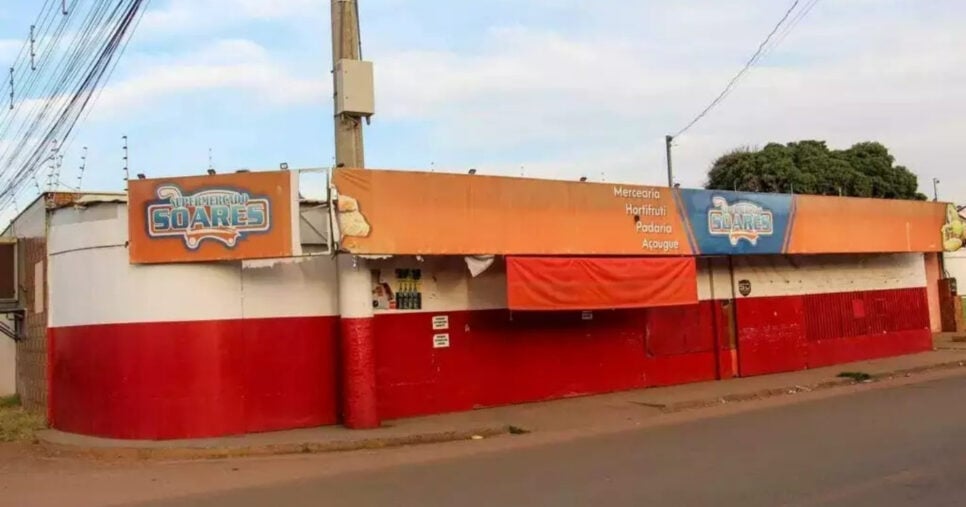 Falência de supermercado em Campo Grande (Foto: Reprodução)