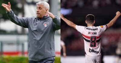 São Paulo está por detalhes de contratar substituto de Oscar - Montagem / TV FOCO