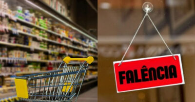 Qual supermercado foi à falência no Brasil por calote de R$11M? (Foto: Reprodução/Montagem TV Foco)