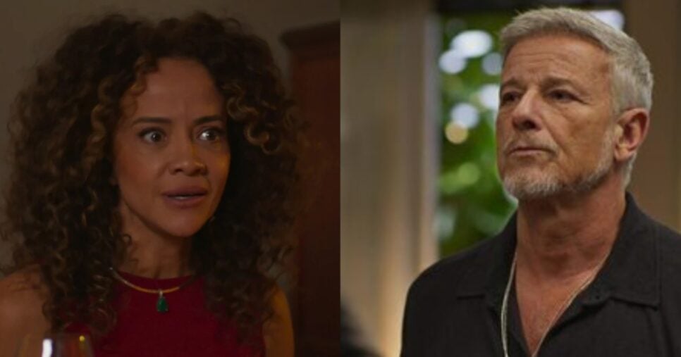 Tânia ficar chocada com plano diabólico de Jaques - Montagem / TV FOCO