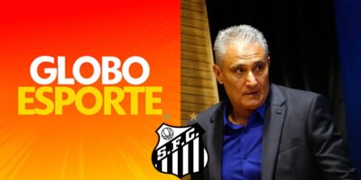 Globo Esporte comunica sobre possível chegada de Tite no Santos (Reprodução: Fernando Frazão)