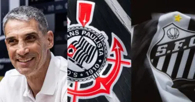 Contrato até 2026: Santos ‘dá caneta’ no Corinthians e assina com Hugo na era Vojvoda