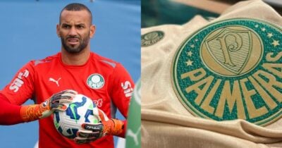 Palmeiras assina com novo goleiro - Montagem/TV FOCO
