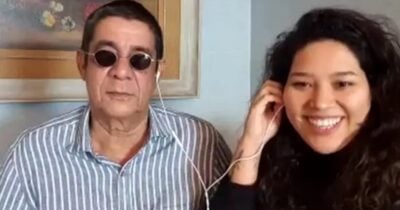 Zeca Pagodinho revela o que foi obrigado a fazer em casa por causa da filha: “Porr@” (Foto: Reprodução/ TV Globo)
