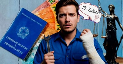 13º salário pode ser pago a trabalhadores afastados? Descubra (Foto Reprodução/Montagem/Canva/GMN/Lennita/Tv Foco)