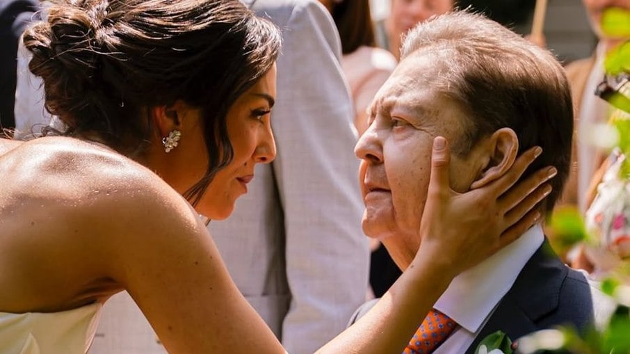 Faustão reaparece em casamento da filha Lara após transplantes de órgãos (Foto: Reprodução/ Internet)