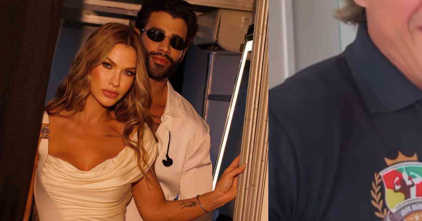 Andressa Suita, Gusttavo Lima e famoso (Fotos: Reproduções / Instagram)