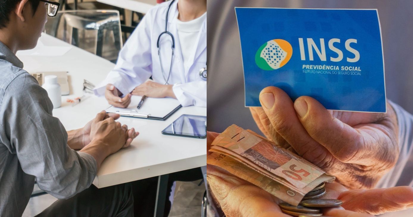 INSS libera aposentadoria imediata a lista de 14 doenças em 2025 - Foto: Montagem