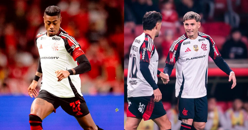 Bruno Henrique e Varela - Flamengo (Foto: Reprodução - Instagram)