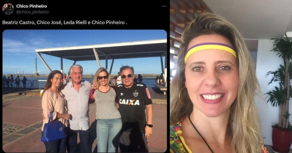 Raros cliques da vida pessoal de Chico Pinheiro nas redes sociais (Foto Reprodução/Montagem/Tv Foco/Lennita/ X/Instagram/Perfis oficiais de Chico Pinheiro)