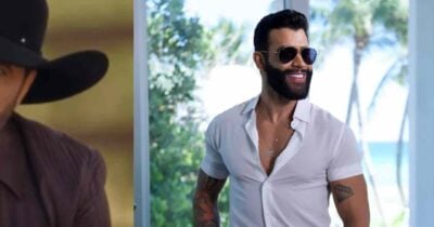 Cantor e Gusttavo Lima (Fotos: Reproduções / Globo / Instagram)