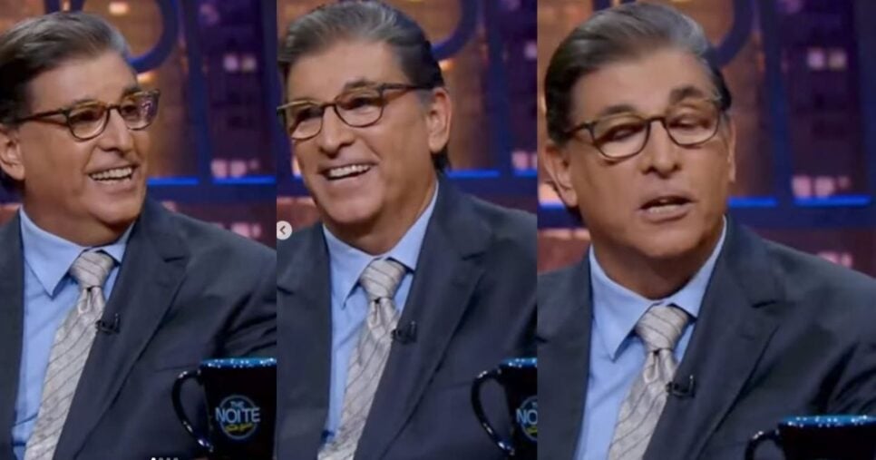 Carlos Nascimento concedeu uma entrevista ao The Noite, do Danilo Gentilli no SBT, em fevereiro de 2025