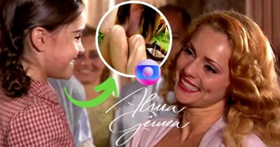 Veja como está atriz mirim de Alma Gêmea (Foto Reprodução/Montagem/Lennita/Tv Foco/Canva/Globo)