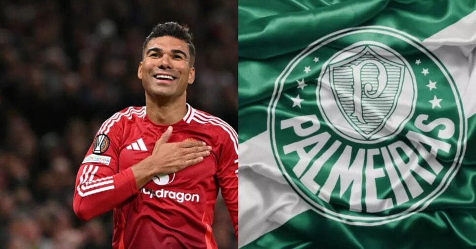 Casemiro está prestes a assinar com o Palmeiras de graça - Foto: Montagem