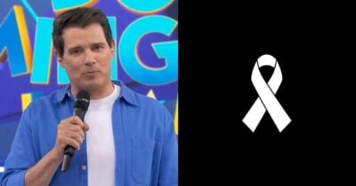 Celso Portiolli paralisa o SBT ao vivo e confirma morte de famoso - Foto: Montagem