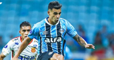 Cristaldo no Grêmio (Foto: Instagram)