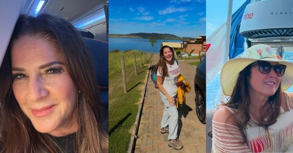 Christiane Pelajo em momentos pessoais registrados em suas redes sociais (Foto Reprodução/Instagram/@chrispelajooficial)