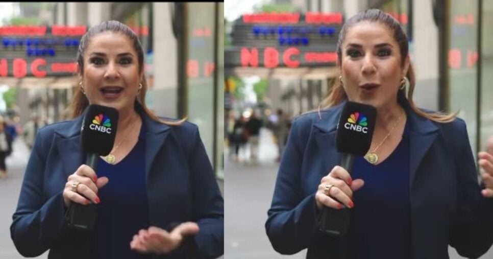 Christiane Pelajo na CNBC (Foto Reprodução/Instagram/@chrispelajooficial)