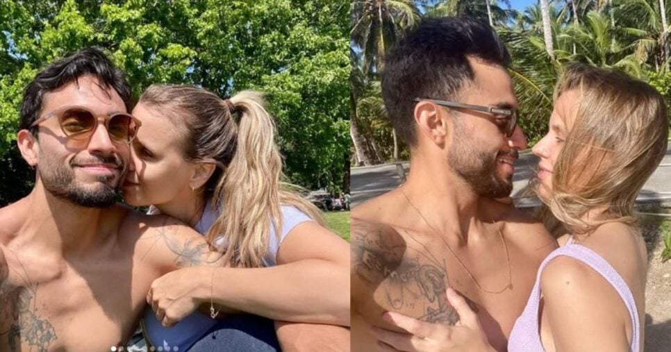 Daniele de Carvalho e seu marido Juan Diaz (Foto Reprodução/Montagem/Tv Foco/ @danicarvalhooo)