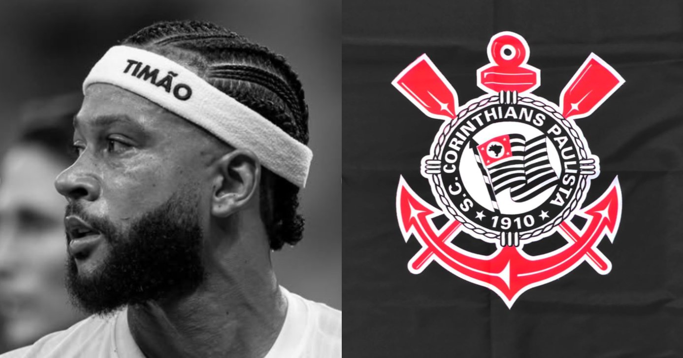 Memphis Depay no Corinthians (Foto: Instagram)