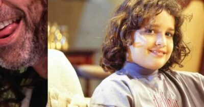 Dudu, personagem de A Viagem, e ator (Fotos: Reproduções / Instagram / Globo)