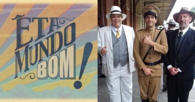 Ator de Êta Mundo Bom passou a viver nas ruas (Foto: TV Globo)