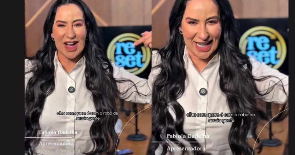 Fabíola Gadelha participa de projetos digitais pelas redes sociais (Foto Reprodução/Montagem/TV Foco/Instagram@fabiolagadelhaoficial)