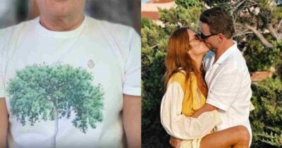 Famoso cantor, Giovanna Ewbank e Léo Fuchs (Fotos: Reproduções / Instagram)