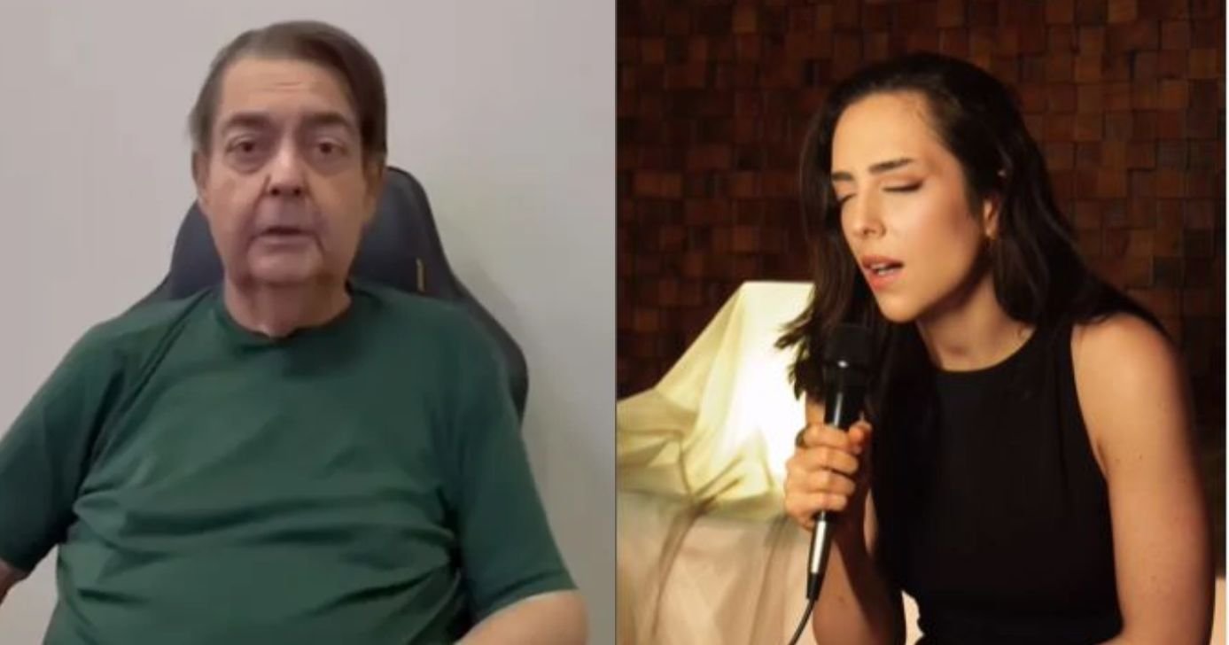 Filha de Faustão faz declaração emocionante ao pai após o apresentador levá-la ao altar: “Presente”