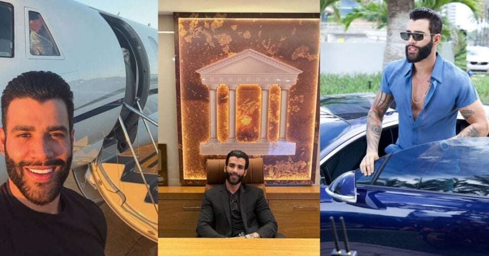 Gusttavo Lima é dono de 10 empresas, incluindo um banco popular com fico em consignados e seguros (Foto Reprodução/Montagem/Instagram/ @Gustavo Lima Oficial)