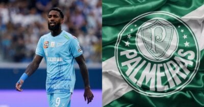 Gerson é nomeado como novo reforço do Palmeiras - Foto: Montagem