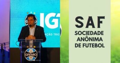 Grêmio pode ser uma SAF (Foto: Instagram)