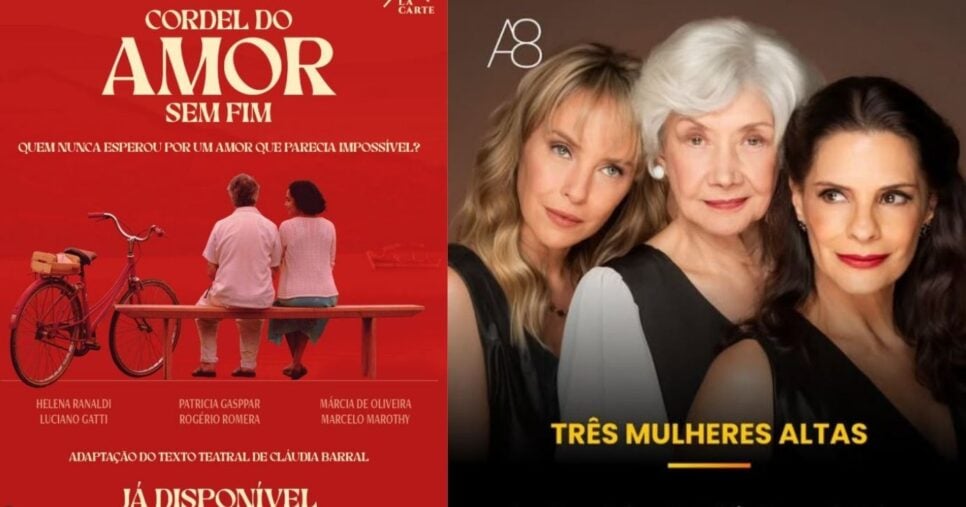 Últimos trabalhos da atriz (Foto Reprodução/Montagem/TV Foco/Instagram@helenaranaldi)