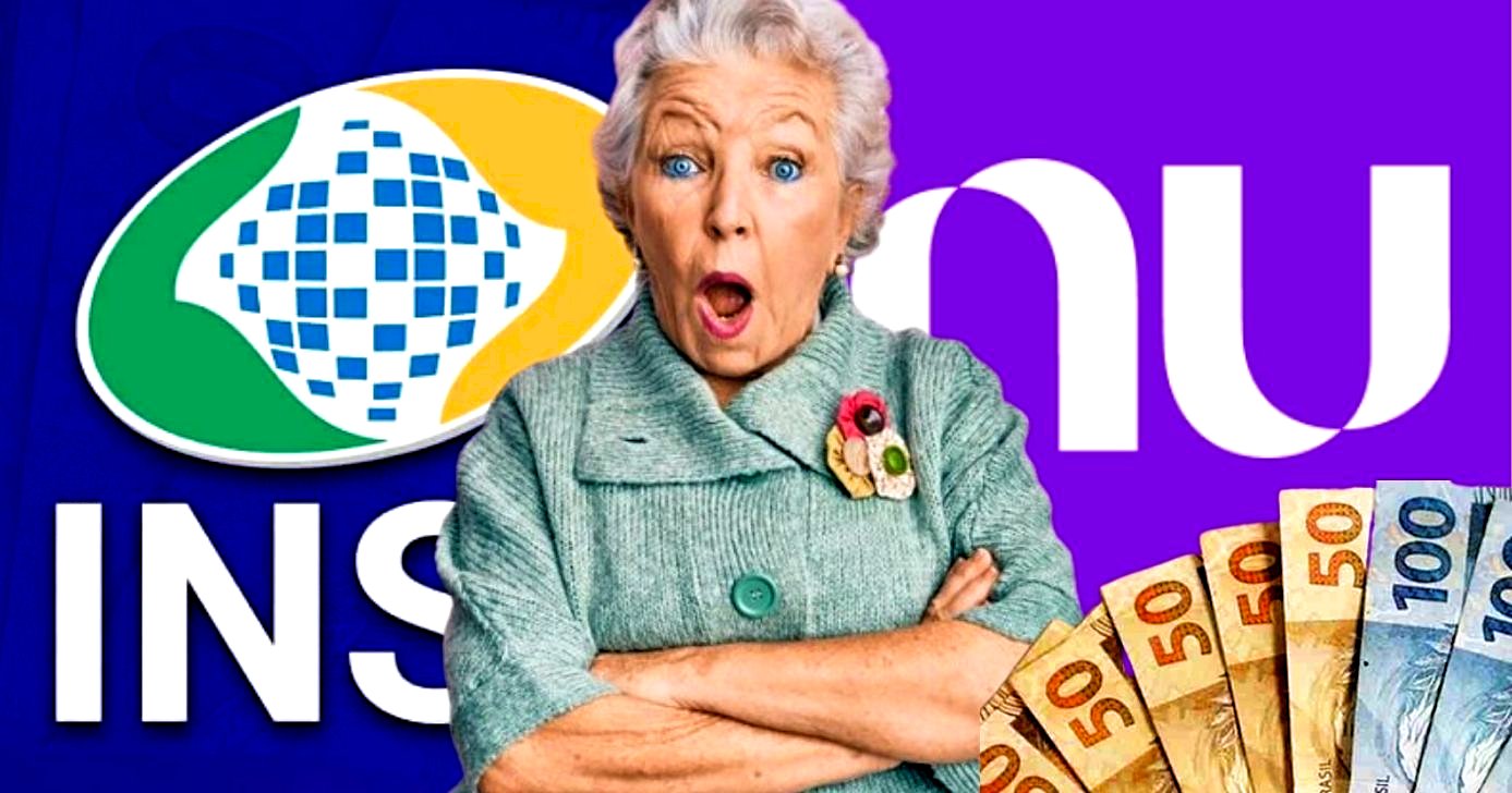Nubank orienta aposentados e pensionistas a desbloquear recurso (Foto Reprodução/Montagem/Lennita/TV Foco/Canva/Nubank)