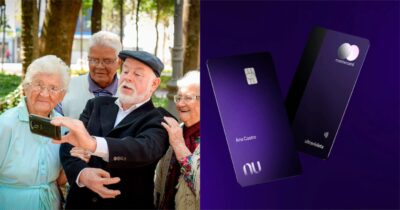 Idosos têm direito a cartão mais poderoso que o Nubank Ultravioleta - Foto; Montagem
