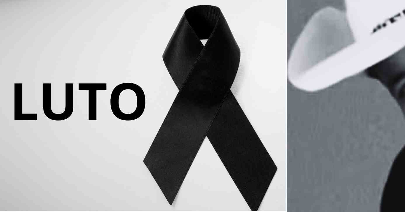 Imagem de luto e cantor (Fotos: Reproduções / Canva / Reprodução/TV Sudoeste)