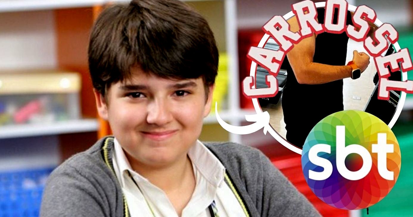 Jaime de Carrossel vive assim hoje (Foto Reprodução/Montagem/Lennita/TV Foco/Canva/GMN/SBT)