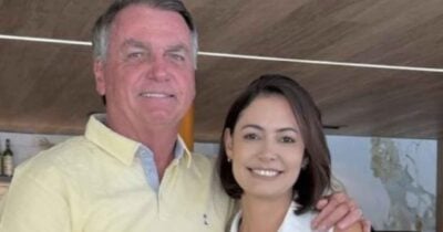 Jair Bolsonaro e Michelle Bolsonaro (Foto: Reprodução / Instagram)